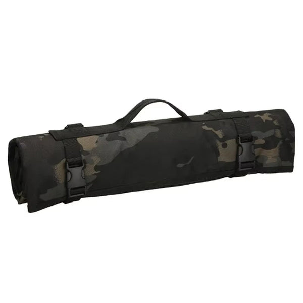 Outdoor non-slip shooting mat: double, portable, tactical, multi-use for training/camping.
