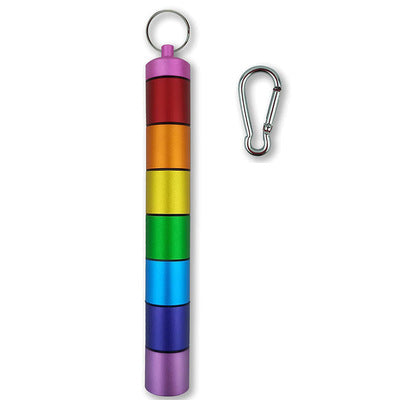 Sealed Waterproof 7-Day Split Aluminum Alloy Color Metal Medicine Box