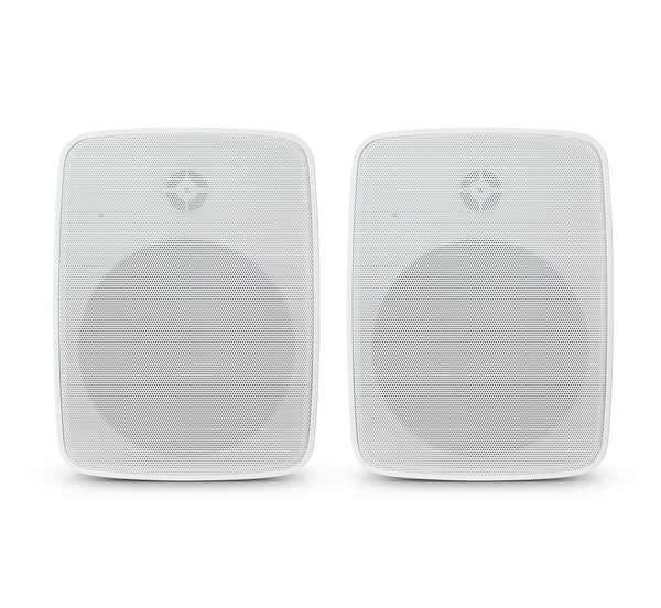 SoundPro Dual Bluetooth Weatherproof Indoor & Outdoor Wall-Mount Loudspeakers