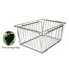 IGT Stainless Steel Folding Basket: Drain & Wash, Ideal Camping Table Accessory.