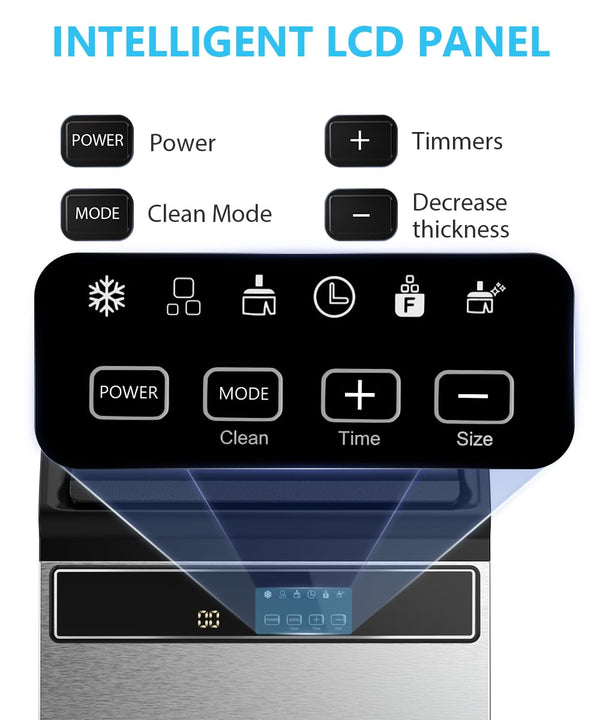 100LBS/200LBS/265LBS  Freestanding Commercial Ice Maker Z5845A