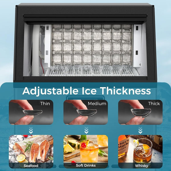 100LBS/200LBS/265LBS  Freestanding Commercial Ice Maker Z5845A