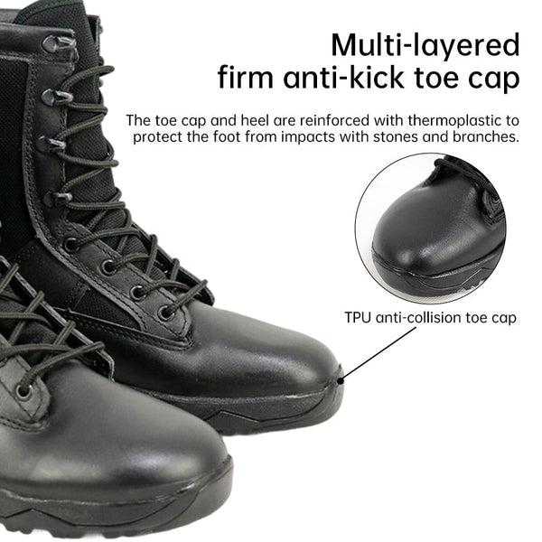 Original Russian military issue. New VKBO 2.0 thermal zone combat boots for men, genuine leather tactical boots.