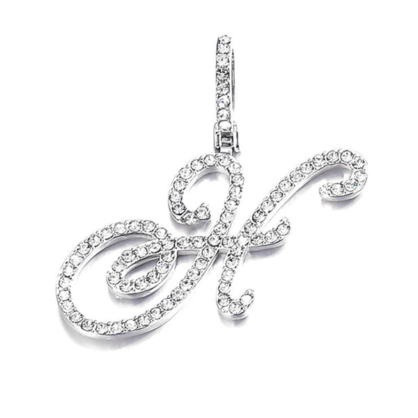 Hip hop accessories grass letter pendant melon seed buckle Cuban chain accessory