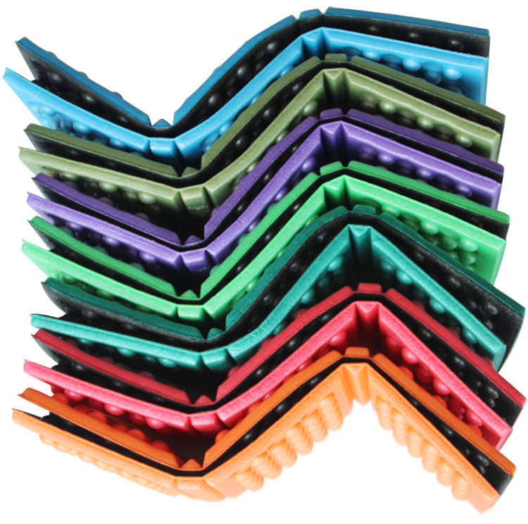 Outdoor Portable Cushion Folding Egg Trough Small Cushion 6 Fold Foam Camping Cushion XPE Picnic Mat Waterproof Moisture-Proof Cushion