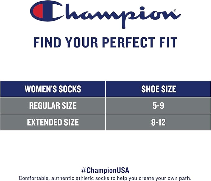 12-Pack Champion Liner Socks
