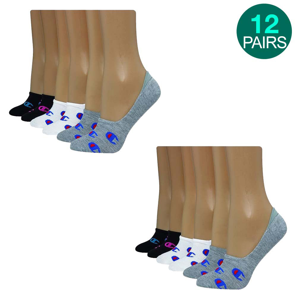 12-Pack Champion Liner Socks