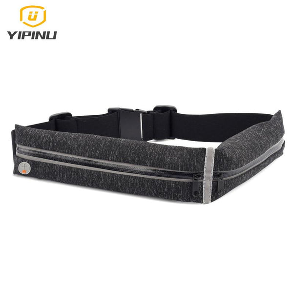 Yipinu Sports Running Waist Bag Outdoor Waterproof Reflective  Belt Jogging Gym Fitness Runner