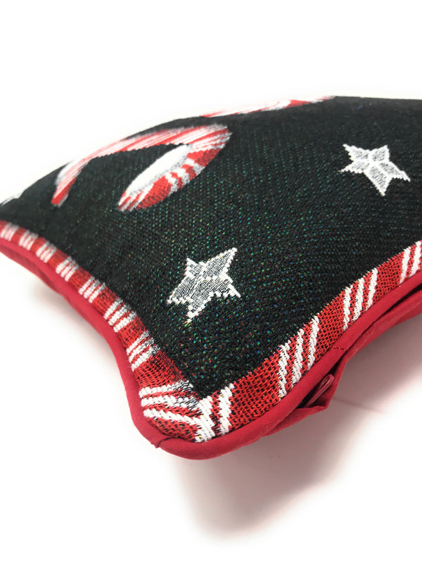 DaDa Bedding Set of 4 Pieces - Autumn Harvest Halloween & Christmas Ornaments Holiday Tapestry Throw Pillow Covers Bundle Pack - 16