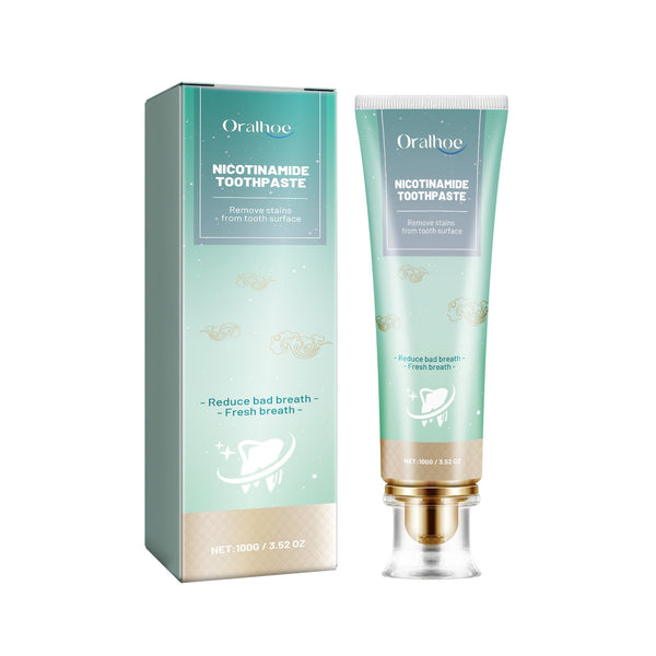 Nicotinamide Toothpaste, Whitening Teeth Clean Tartar Yellow Teeth Fresh Breath Care For Oral Toothpaste