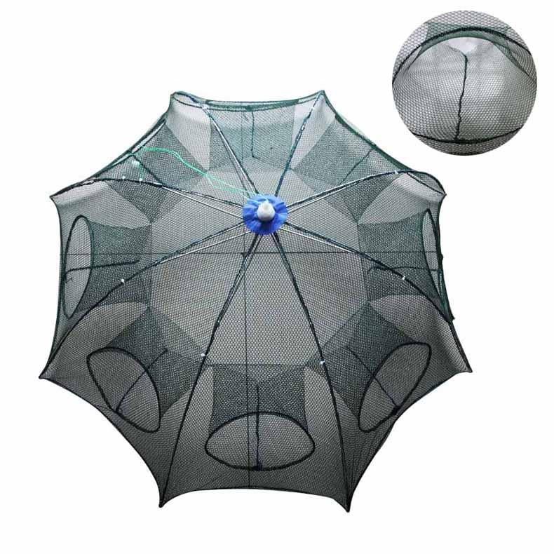 8 Hole Shrimp Catcher Trap Cages Mesh Cheap Aquarium  Fishing Net