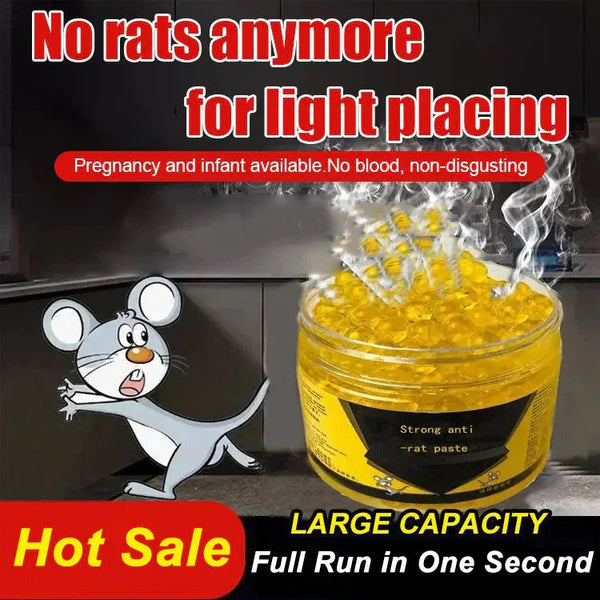 120g Rat Drive Gold Bead Magic Box Peppermint Mouse Repellent Cream  Safety Mouse Repellent For Home Kitchen Bedroom Bathroom