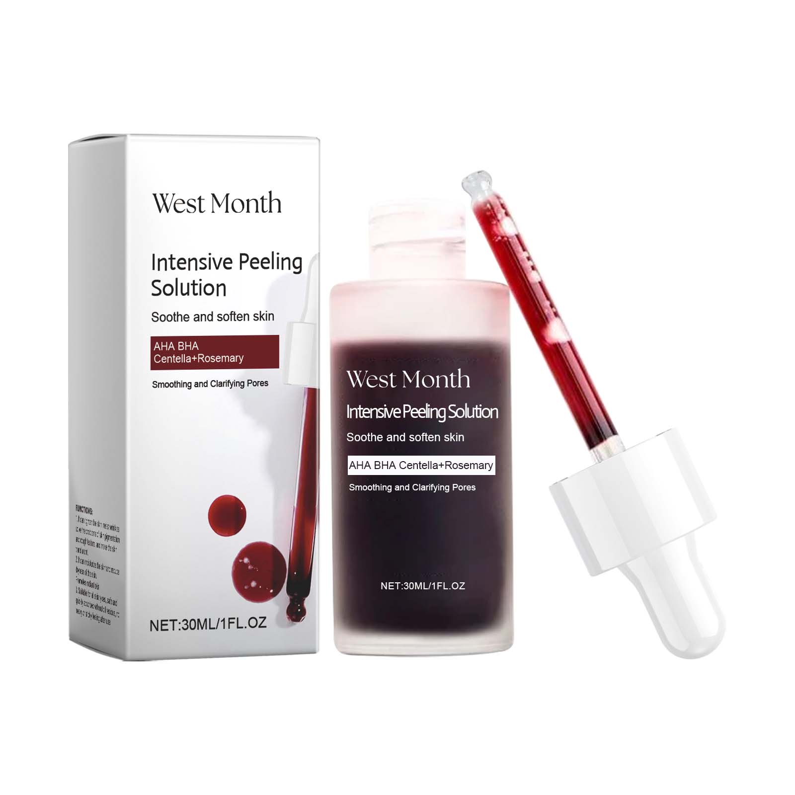 Exfoliating And Brightening Serum, Moisturizing, Cleansing, Hydrating And Brightening Facial