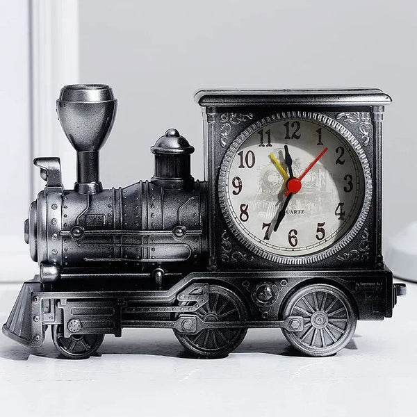 Daily Necessities Alarm Clock Train Alarm Clock Fashion Alarm Clock Student Bedhead Clock Home Furnishings