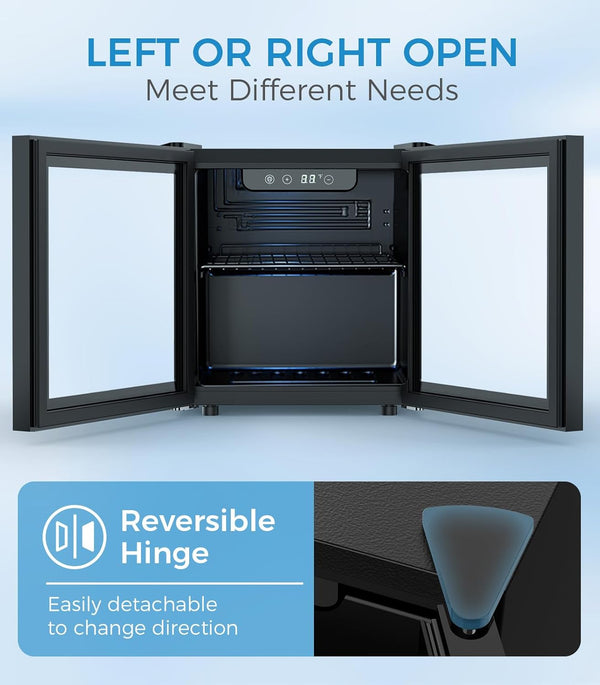 1.6 Cu.ft Mini Beverage Refrigerator and Cooler W5836H