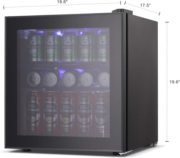 1.6 Cu.ft Mini Beverage Refrigerator and Cooler W5836H