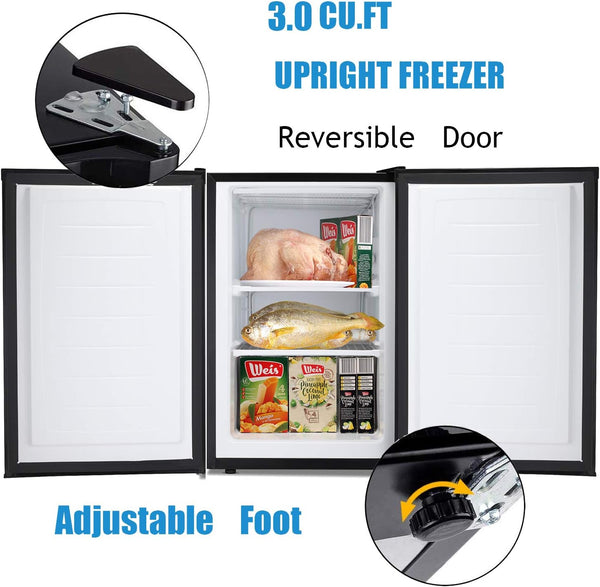 1.6\2.6\3.2 cu. ft Mini Fridge with Freezer