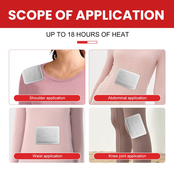 Hand Warmer, Self-Heating Portable Rapid Heating Warm Waist Belly Warm Baby Self-Heating Post
