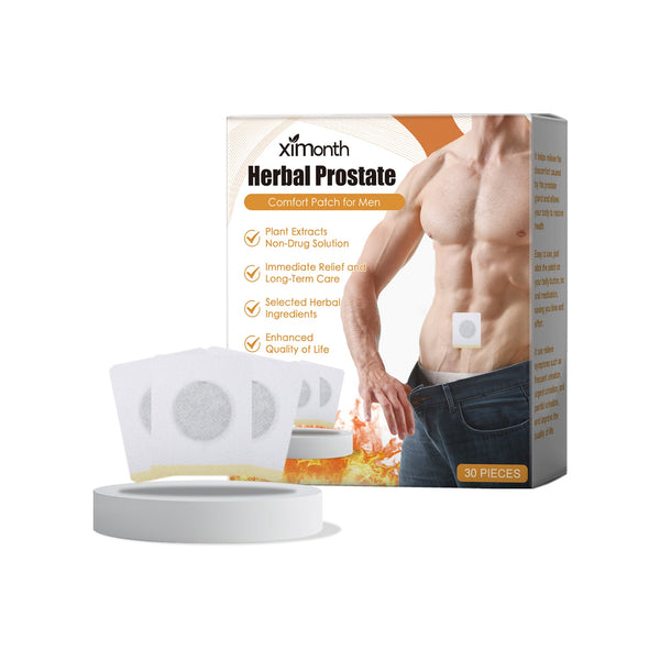 Herbal Prostate Comfort Patch For Men, Prostate Care Patch Soothes Men's Pelvic Area Discomfort And Improves Health And Comfort