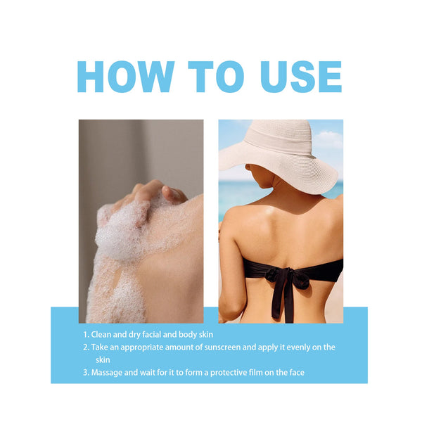 Nicotinamide Whitening Protective Cream, Summer Outdoor Protection Isolation Moisture Clear, Refreshing And Non-Sticky