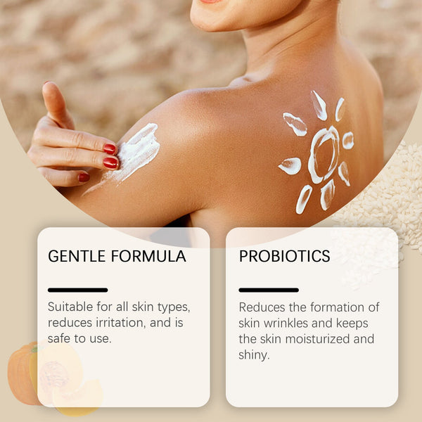 Protective Care Cream For Summer Outdoor Body Skin Protection Light Moisturizing Refreshing Breathable Without Greasy
