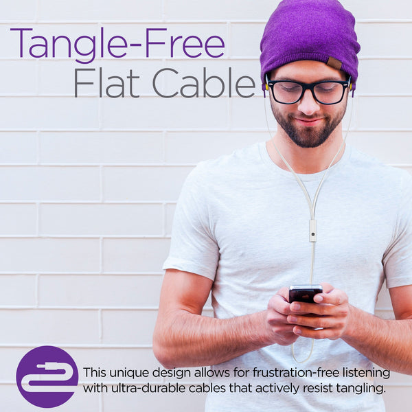 HyperGear Low Ryder Earphones w Mic 3.5mm