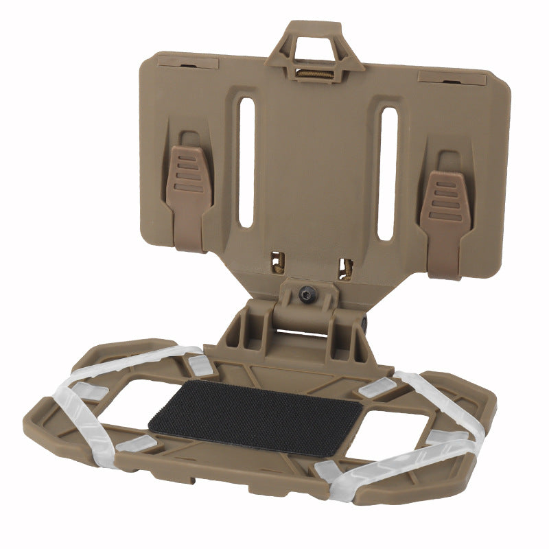 MOLLE mount war vest chest hanging universal chest mobile phone plate carrier folding navigation board