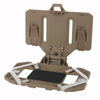 MOLLE mount war vest chest hanging universal chest mobile phone plate carrier folding navigation board
