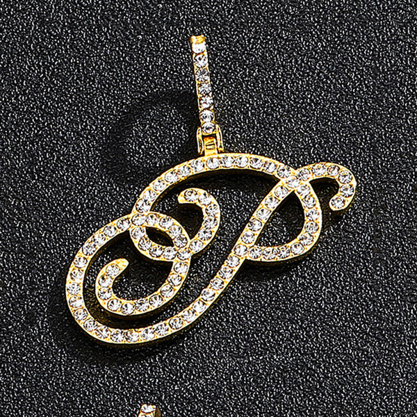 Hip hop accessories grass letter pendant melon seed buckle Cuban chain accessory