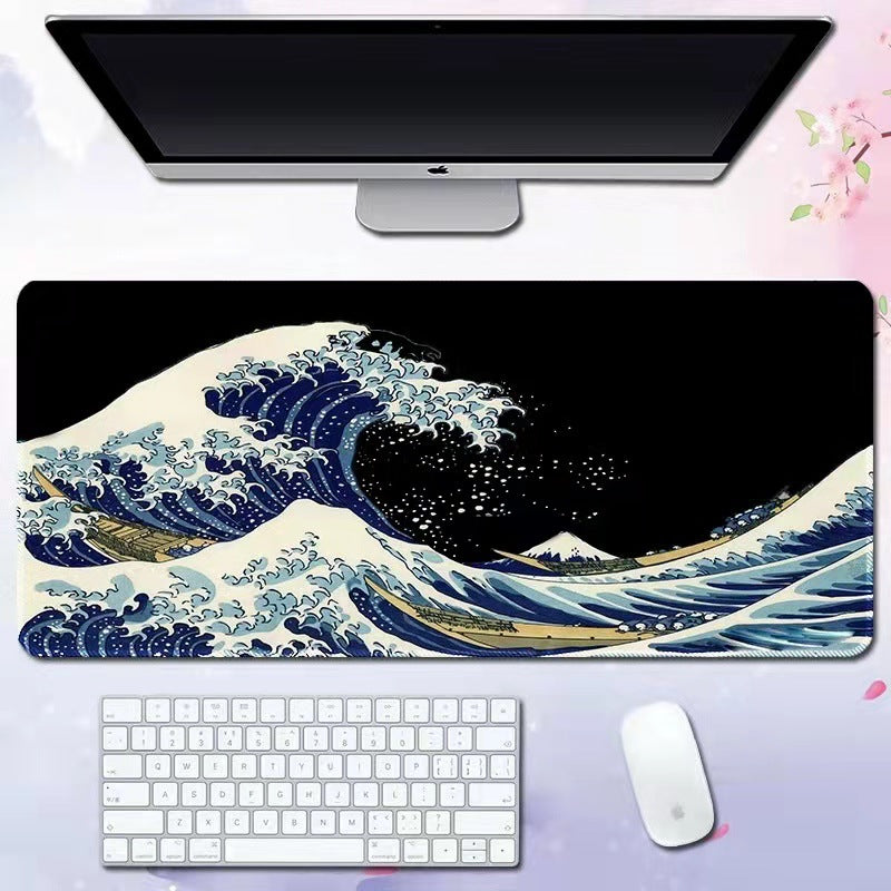 Wave mouse pad advertising game keyboard pad desk pad