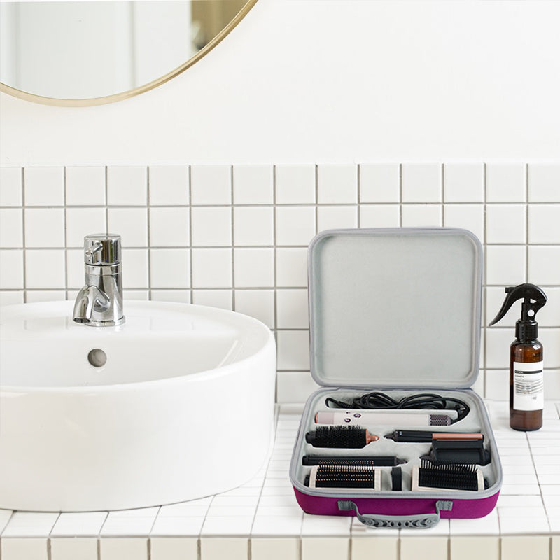 New Dyson HS08 Curling Iron Storage Bag, EVA Hard Shell for Drop Protection, Dyson HS05/01 Curling Iron Storage Case