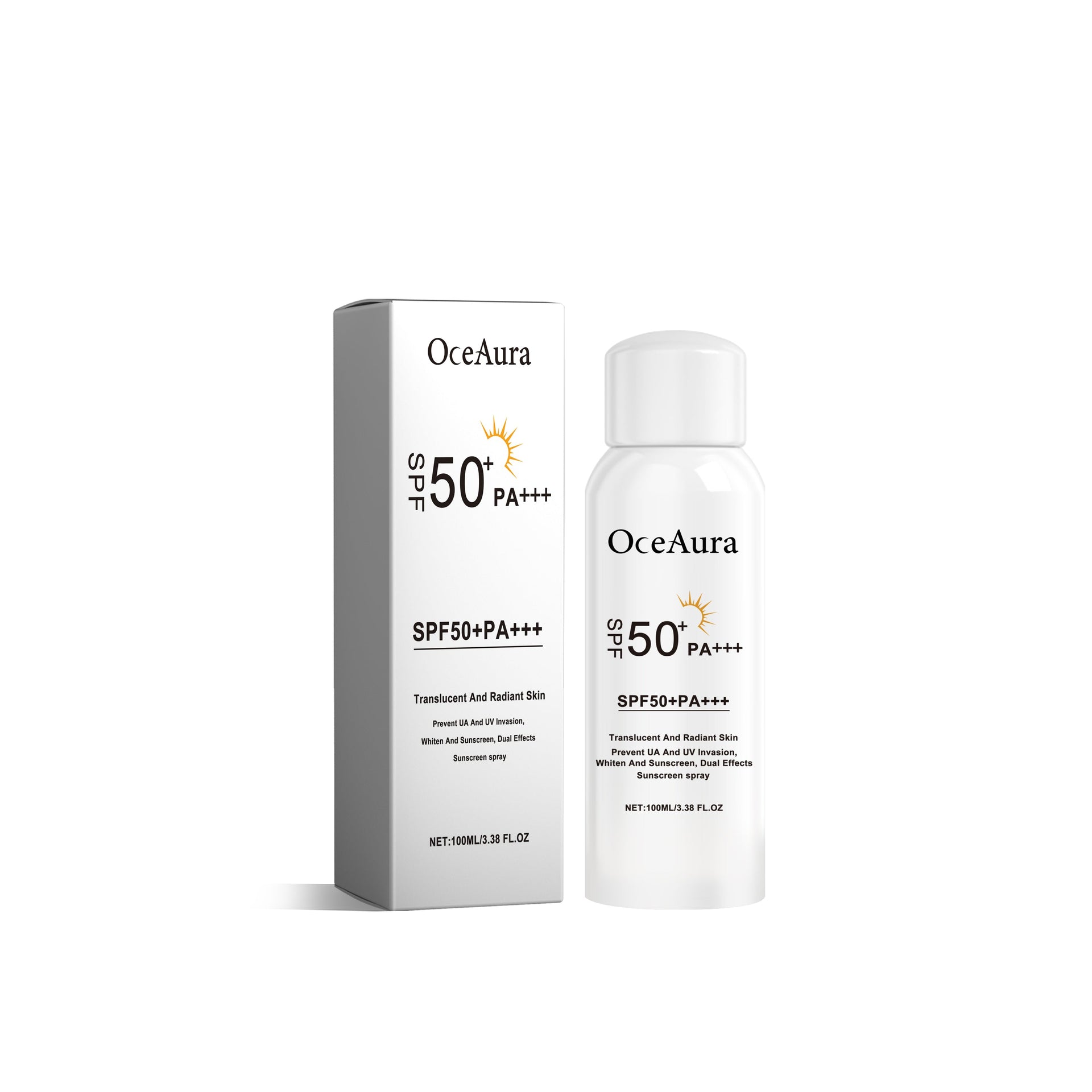 Sunscreen Spray, Moisturizing And Refreshing Protective Spray For Outdoor Uv Protection