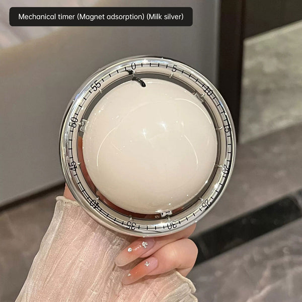 Mechanical Timer Kitchen Cooking Timer Reminder Visual Time Management Alarm Clock Countdown Magnetic