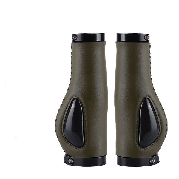 Liquid Silicone Bicycle Handle Cover Silicone Meat Ball Shock Absorption Comfortable Mountain Bike Vice Handle Locked Grip Rider Handle Cover