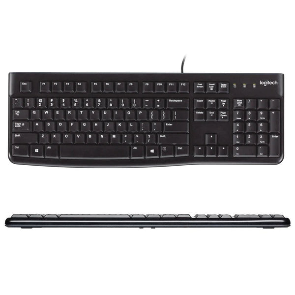 Logitech K120 wired keyboard notebook desktop computer office home USB office desktop waterproof