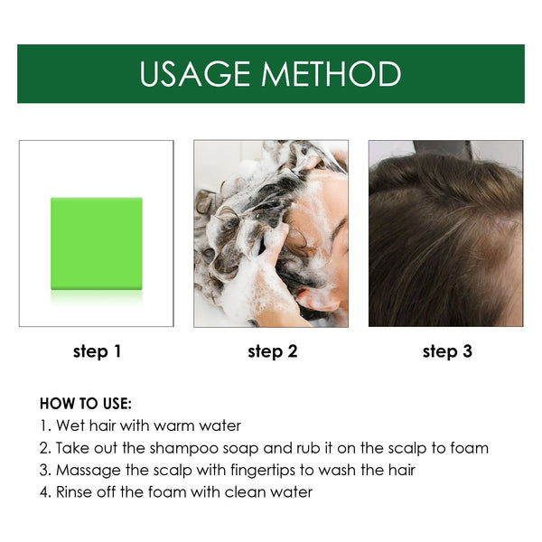 Rosemary Dense Shampoo Cleanses Scalp, Improves Dry Hair, Removes Dandruff, Strengthens Hair And Prevents Hair Loss