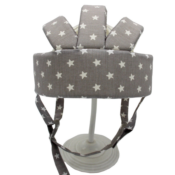 Baby Learning to Walk Anti-Collision Hat Infant Toddler Safety Helmet Cotton Protective Cap Fully Cotton Breathable Lightweight