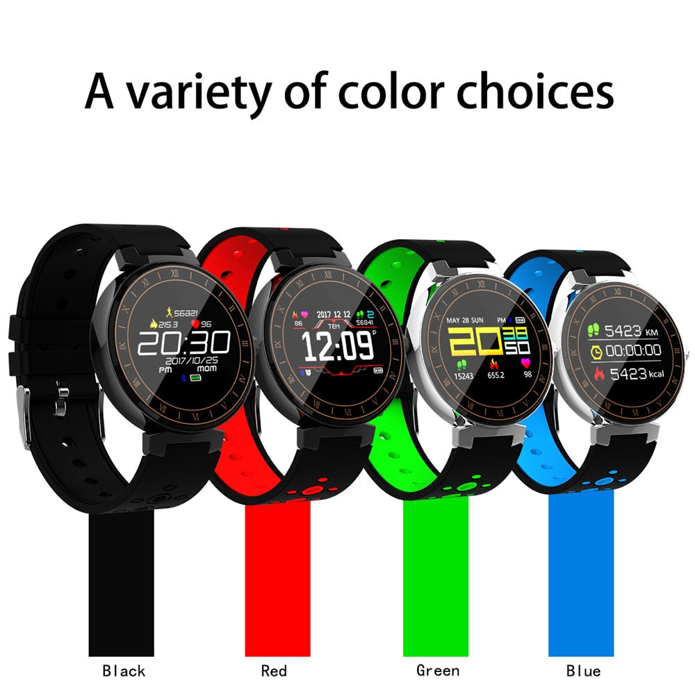 Beseneur L8 Smart Bracelet Heart Rate Minitor Blood Pressure IP68 Waterproof Fitness Band Bluetooth Sport Wristband for Swimming