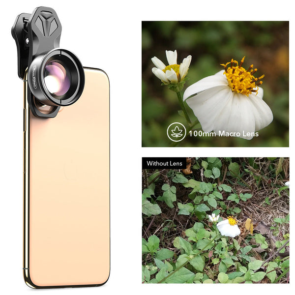 High-Definition Macro Flower Jewelry Lens Shooting Wide Angle Fisheye Telephoto Macro External Mobile Phone Lens