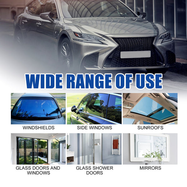 2 In 1 Car Oil Film Cleaner Oil Film Cleaner For Car Front Windshield Window Stains