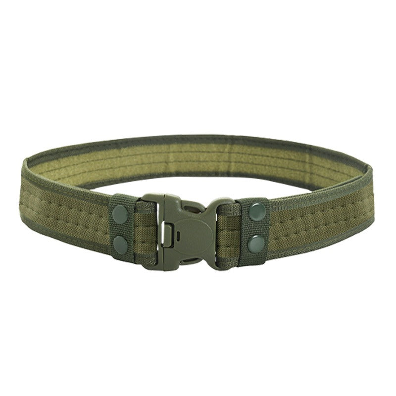 5.0 Oxford Cloth Tactical Belt Velcro Wrapped Outdoor Canvas Belt