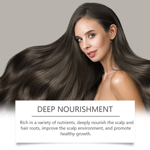 Hair Care Serum Nourishes Hair Follicles, Moisturizes Scalp, And Rejuvenates Hair