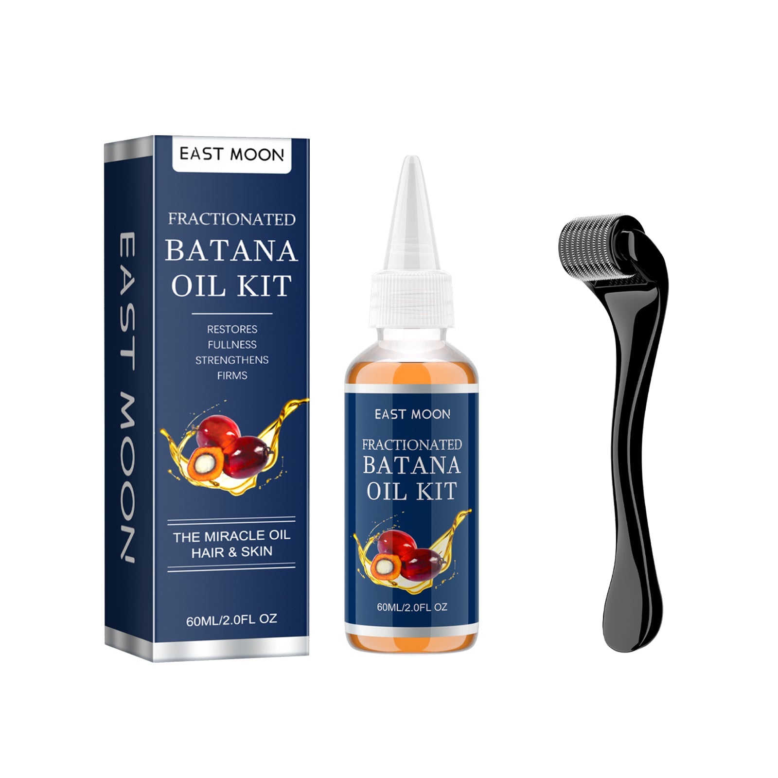 Batana Oil Kit, Hair Moisturizing Repair Strong And Firm Hair Soft Massage Hair Care Essential Oil