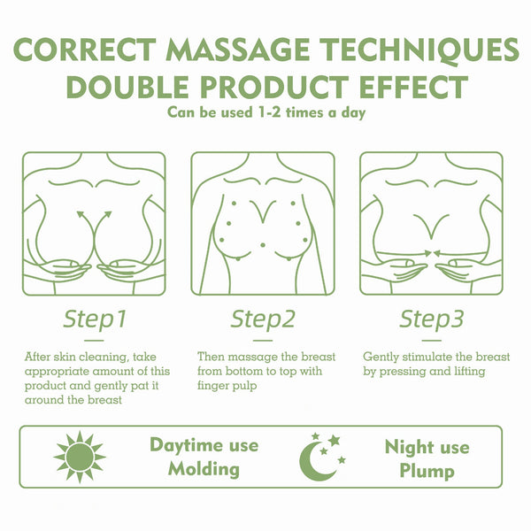 Breast Enhancement, Postpartum Breast Relaxation Firming And Lifting Firm Plump Breast Care Massage Cream