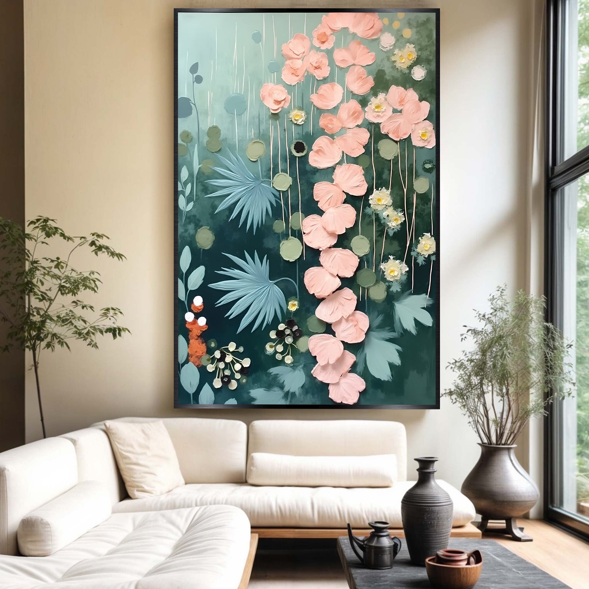 Secret Garden Impasto Wall Art II