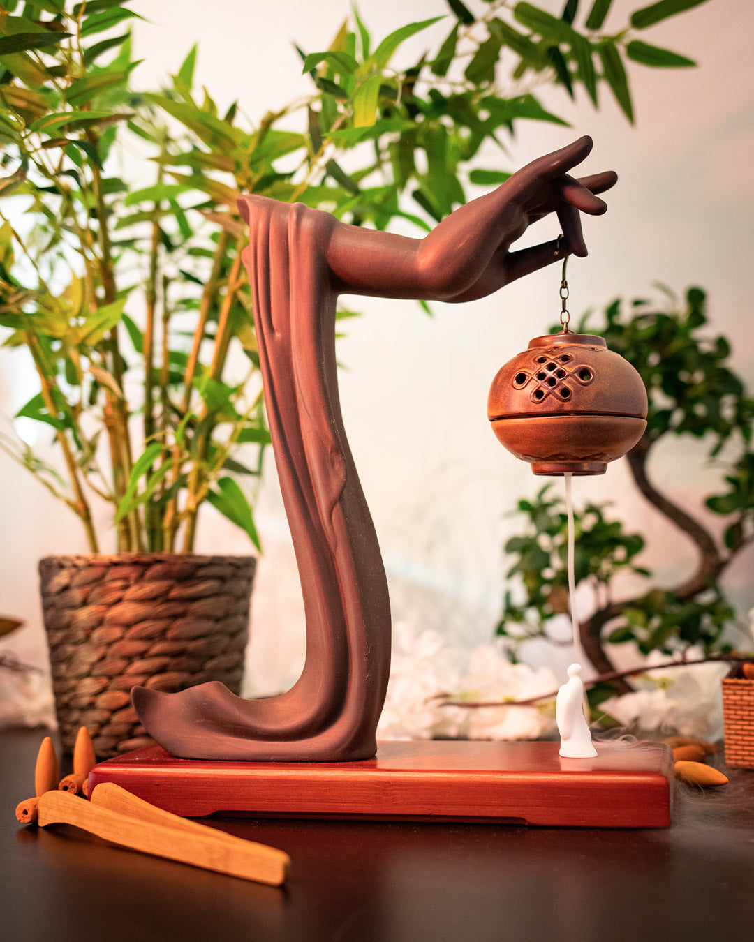 Hand of Buddha XL - Backflow Incense Burner