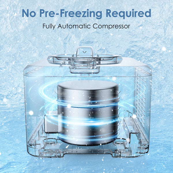 2 in 1 Ice Cream Machine for Gelato Yogurt Sorbet IC3915SY