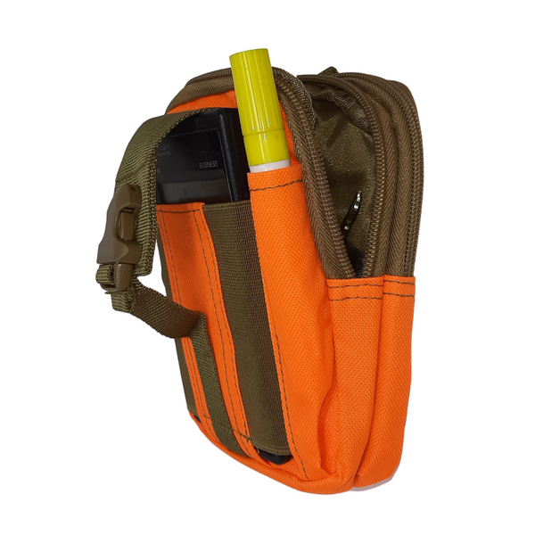 JupiterGear Tactical MOLLE Military Pouch Waist Bag for Hiking, Running and Outdoor Activities