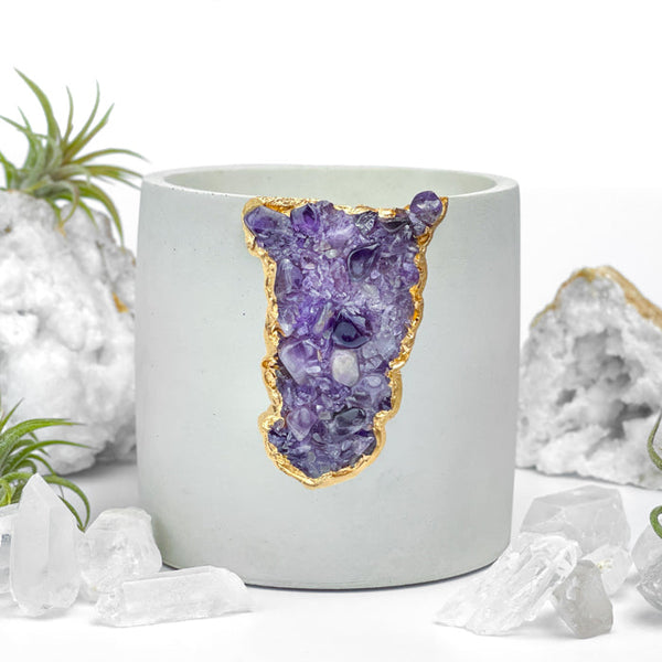 N°4 AMETHYST AURA PLANTER