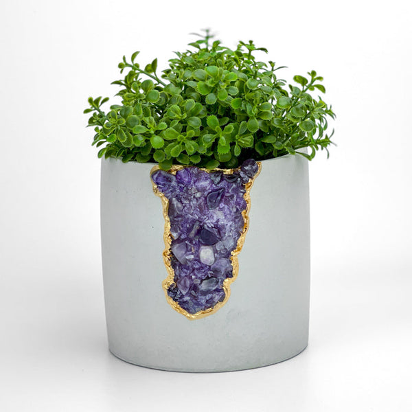 N°4 AMETHYST AURA PLANTER